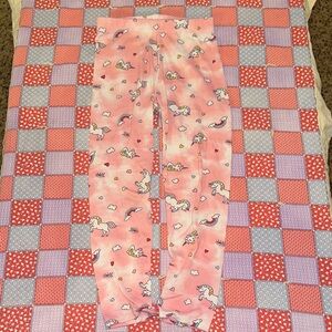 Bobbie Brooks Pink Unicorn Kids Leggings